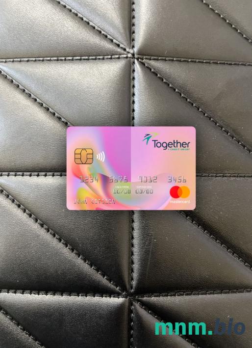 USA Missouri Together Credit Union bank wygląd zdjęcia mastercard skan PSD + zdjęcie